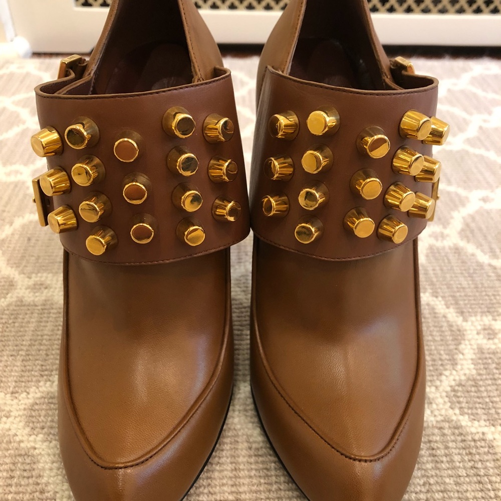 🔥Gucci Alexandra Nappa Charlotte Lifford Booties - Picture 3 of 6